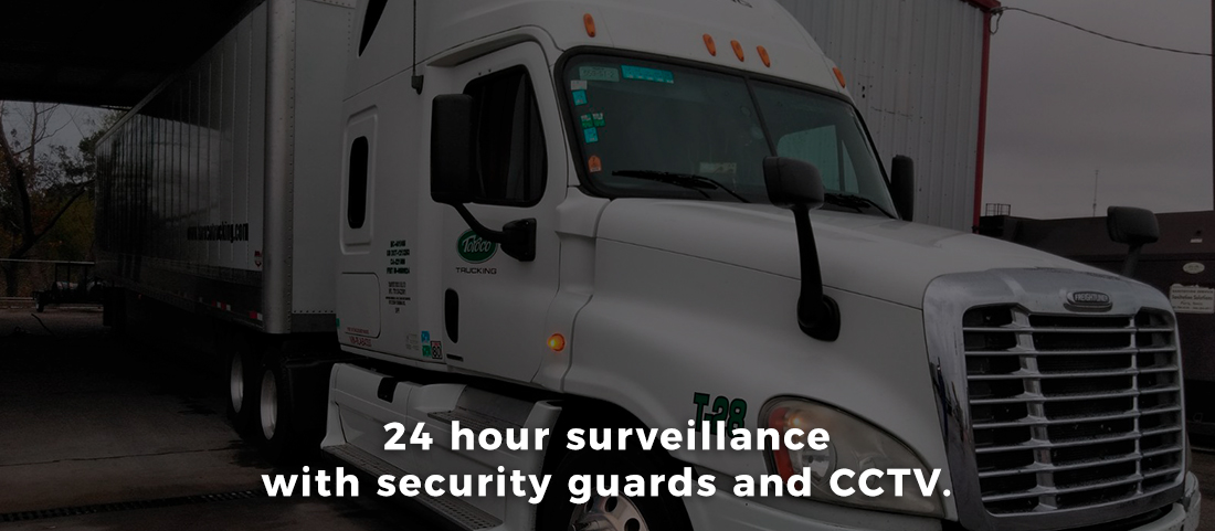 24 hour freight surveillance